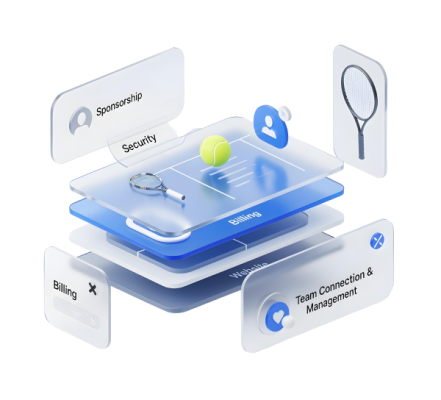 Club administrators using Fairgate software — illustrating time savings